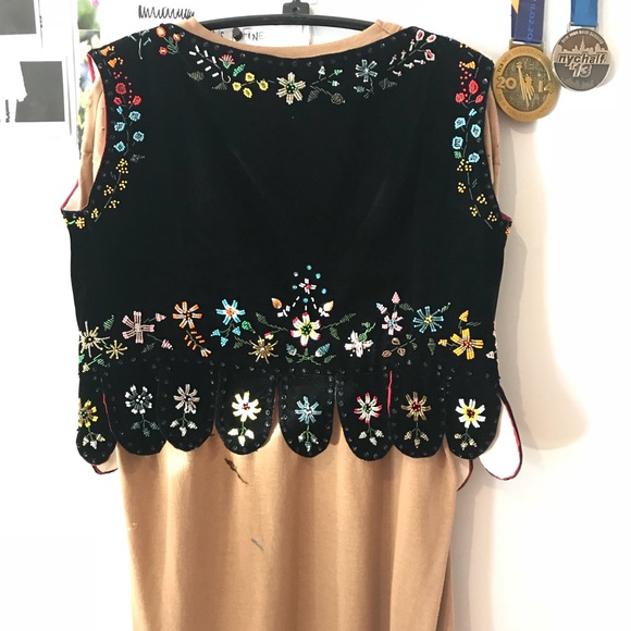 Beaded Vintage Vest - Picture 2 of 4